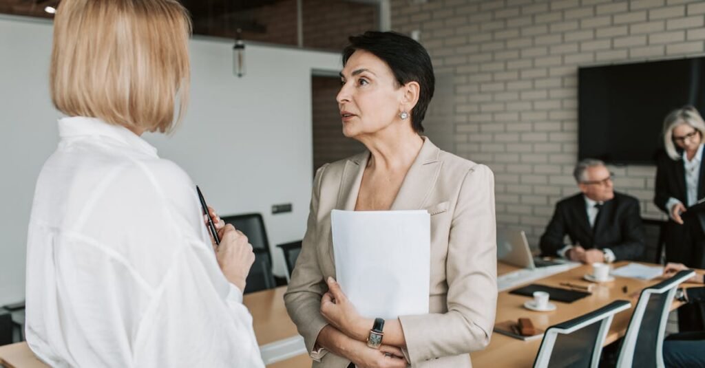 Person in a rent negotiation conversation