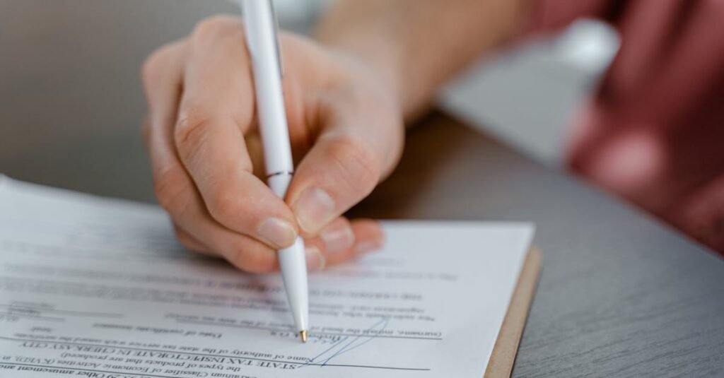 Property legal disclosure documents and paperwork