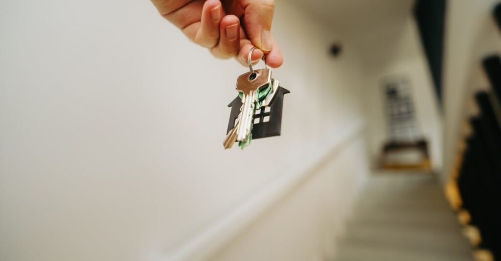 House keys representing the rent vs buy decision