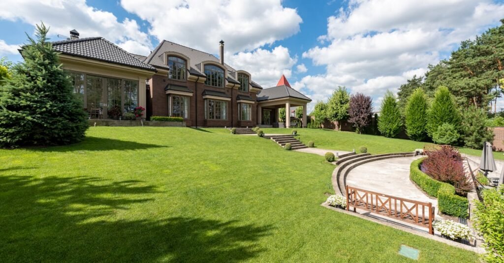 Chain-free detached house with garden in the UK